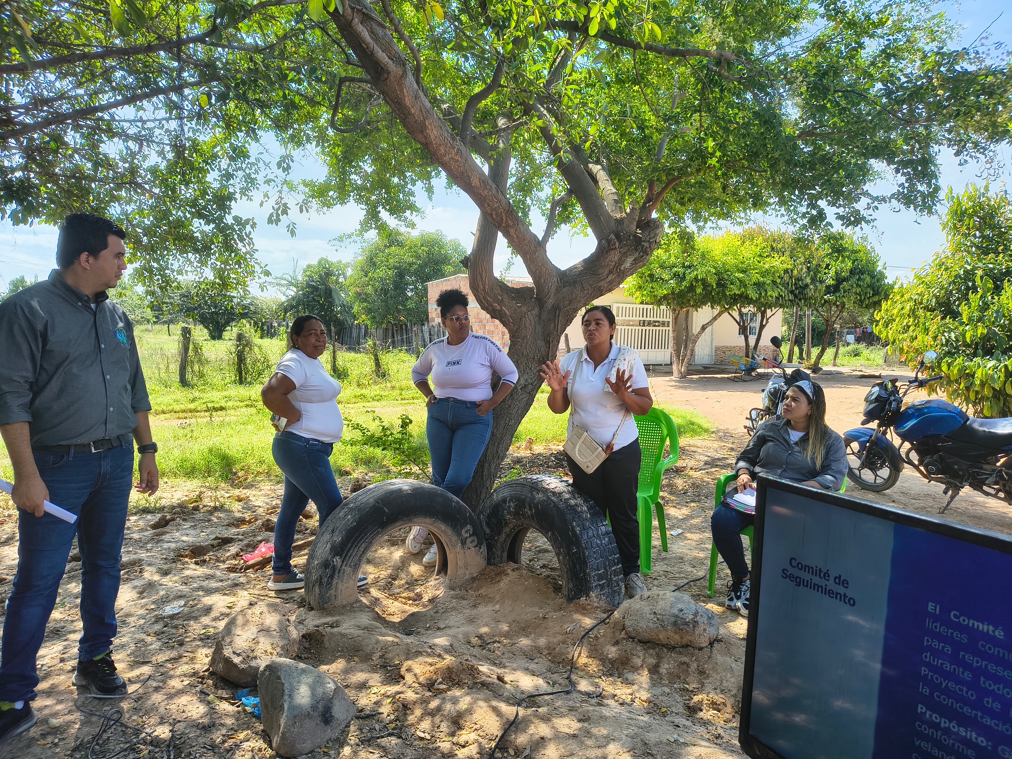 Taller de concertación para proyectos de beneficio comunitario